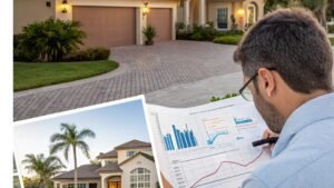 Consejos y Tendencias en Bienes Raíces en Florida | LUZ ANGELA AGREDO - Agente Inmobiliaria en Florida 8 Inversionista analizando tendencias del mercado inmobiliario en Florida.