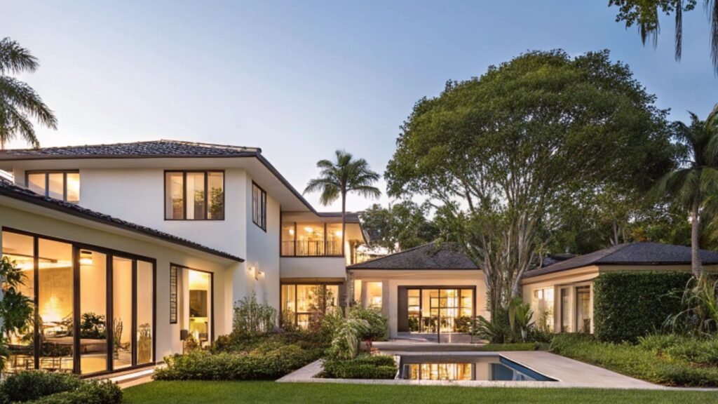 Serie: Palm Beach, refugio secreto, seguridad y tranquilidad junto al mar. EP - 2 : Tipos de propiedades en Palm Beach 8 Casa unifamiliar en una zona exclusivo de Palm Beach.