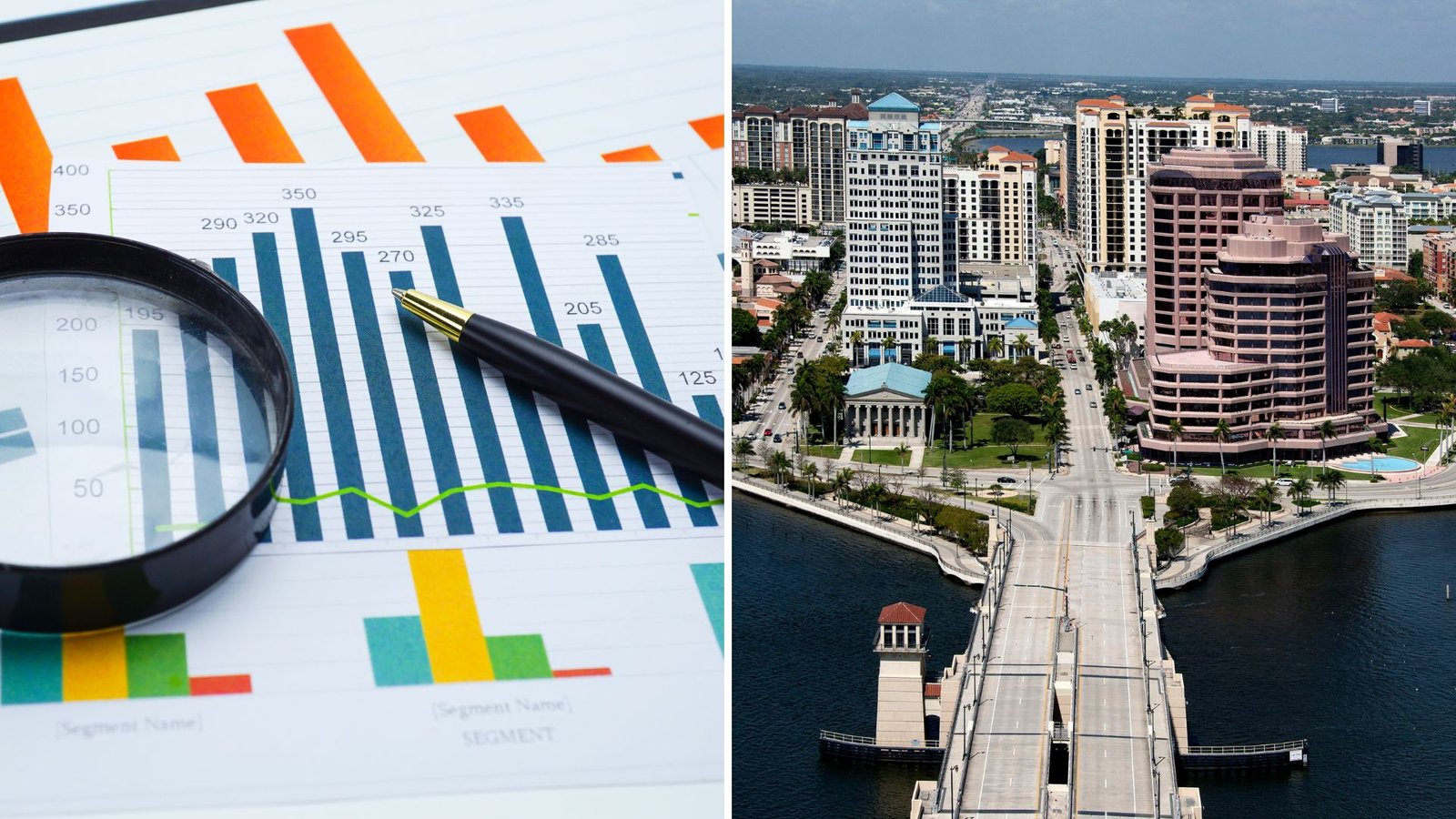 Comparación de tasas de ocupación en diferentes áreas de Palm Beach.