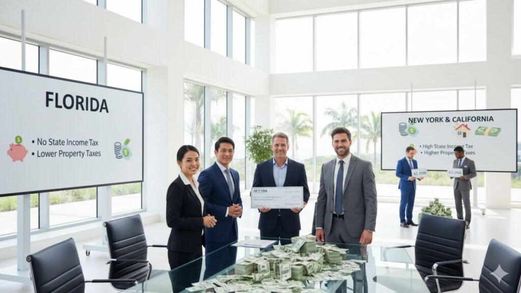 Comparativa de las ventajas fiscales de invertir en el mercado inmobiliario de Florida.